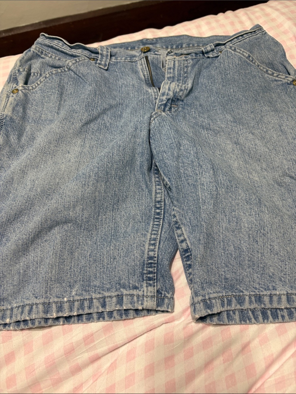 Classic Light Wash Denim Jean Shorts for Women